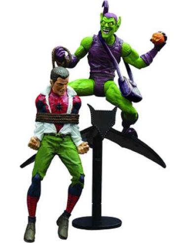 DIAMOND COMICS DISTRIBUTORS CLASSIC GREEN GOBLIN VS. SPIDER-MAN ACTION FIGURA 18 CM MARVEL SELECT RE-RUN