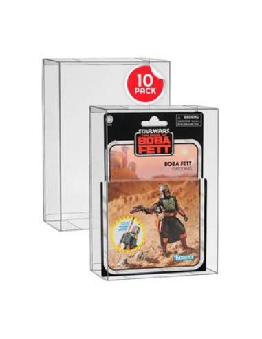 EVORETRO 10 X PROTECTOR PET 0.40 MM FIGURAS EN BLISTER 44 MM FONDO HASBRO