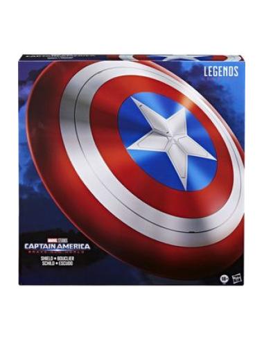 HASBRO CAPTAIN AMERICA ESCUDO RÉPLICA 60 CM ESCALA 1:1 CAPTAIN AMERICA: BRAVE NEW WORLD MARVEL LE