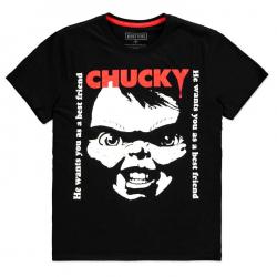 Camiseta Best Friend Chucky Universal