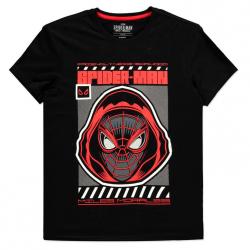 Camiseta Miles Hood Miles Morales Spiderman Marvel