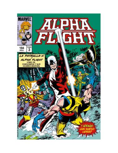 PANINI ESPAÑA S.A. BIBLIOTECA ALPHA FLIGHT 03. 1984-85: ALPHA FLIGHT 13-19 USA