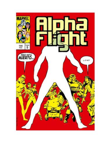 PANINI ESPAÑA S.A. BIBLIOTECA ALPHA FLIGHT 05. 1985: ALPHA FLIGHT 25-29, SECRET WARS II 4 USA