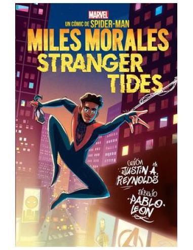 PANINI ESPAÑA S.A. MARVEL SCHOLASTIC. MILES MORALES STRANGER TIDES