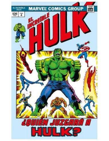 PANINI ESPAÑA S.A. EL INCREIBLE HULK 04. ¿QUIEN JUZGARA A HULK? (MARVEL GOLD)