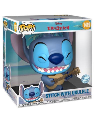 FUNKO Figura POP Disney Stitch Ukelele Exclusive 25cm