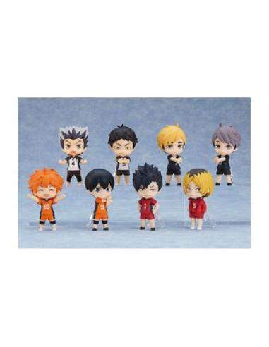 GOOD SMILE COMPANY HAIKYU!! NATIONALS ARC SURTIDO 8 FIGURA 7 CM HAIKYU!! NENDOROID SURPRISE RE-RUN