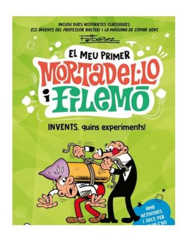 PENGUIN RANDOM HOUSE GRUPO EDITORIAL, S.A.U. EL MEU PRIMER MORTADELO I FILEMO.INVENTS, QUINS EXPERIMENTS!