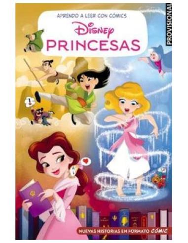 PENGUIN RANDOM HOUSE GRUPO EDITORIAL, S.A.U. APRENDO A LEER CON COMICS DISNEY - PRINCESAS 02