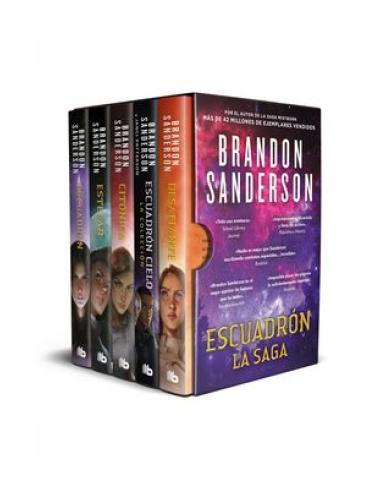 PENGUIN RANDOM HOUSE GRUPO EDITORIAL, S.A.U. ESTUCHE ESCUADRON (CONTIENE: ESCUADRON, ESTELAR, CITONICA, DESAFIANTE)