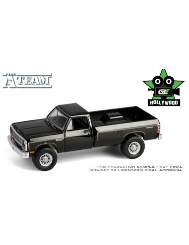 Coche de metal en miniatura Dodge Power Ram Prospector - The A-Team Hollywood Series 43 Greenlight 1/64