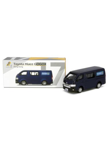 Coche de metal en miniatura Toyota Hiace GOGOX Tiny City 17 - ATC65268 - escala 1/64