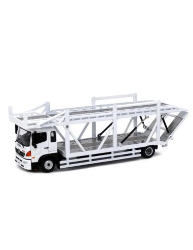 Coche de metal en miniatura HINO500 Vehicle Transporter Truck Tiny City - ATC66030-B - escala 1/64