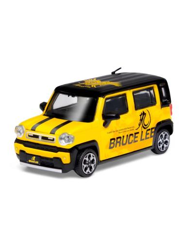Coche de metal en miniatura Suzuki 2016 Hustler - Bruce Lee BMC X TINY - BM64B0387 - escala 1/64