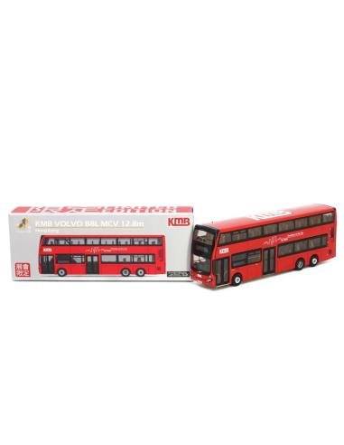 Coche de metal en miniatura KMB VOLVO B8L MCV Tiny City - KMB2022177 - escala 1/110