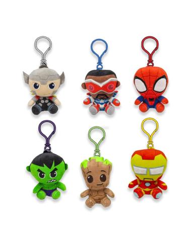 Cerdá Marvel Llaveros Peluche 12 cm Surtido (24)