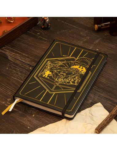 Glassstaff Dungeons & Dragons RPG Journal 5e Black