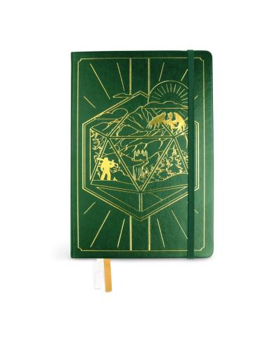 Glassstaff Dungeons & Dragons RPG Journal 5e Green