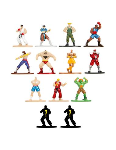 Jada Toys Street Fighter Figuras Nano Metalfigs Diecast Display 6 cm (24)