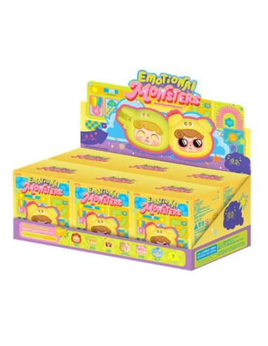 Jotoys QKid: Emotional Hairy Monsters Series Blind Box Bolsa para auriculares 8 cm Display (6)