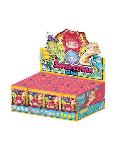 Jotoys QKid: Super Q. Team Mini Series Blind Box Figura 5 cm Display (12)