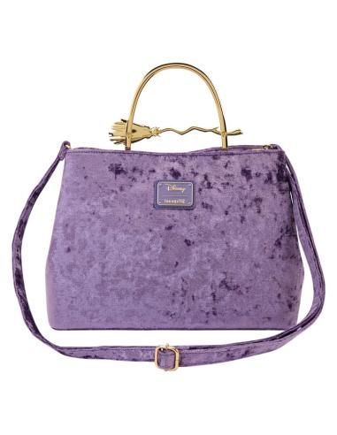 Loungefly Disney by Loungefly Bolso de Mano Hocus Pocus Velvet Broom Handle
