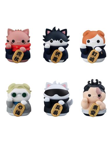Megahouse Jujutsu Kaisen Mega Cat Project Figuras Fortune Cats 7 cm Surtido (6)