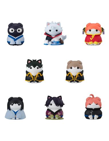 Megahouse Gintama Mega Cat Project Nyantama Go Meow-Meow Edition! Minifiguras 3 cm Surtido (8)