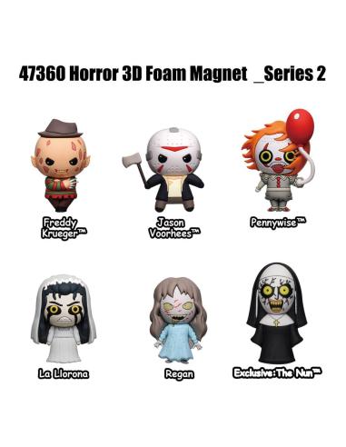 Monogram Int. Warner Brother Horror Imáns blind pack Series 2 Expositor (12)