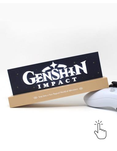 Neamedia Icons Genshin Impact Lámpara LED Logo 22 cm