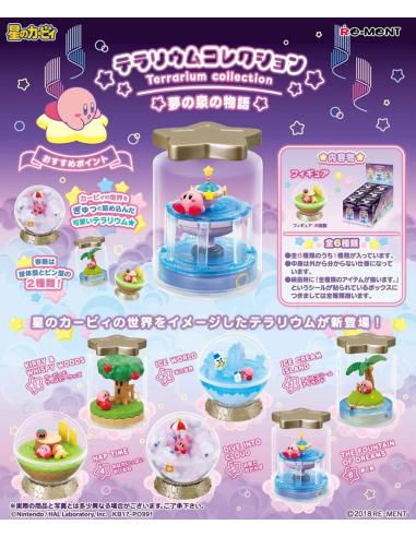 Re-Ment Kirby Minifiguras 6 cm Terrarium Collection Expositor (6)