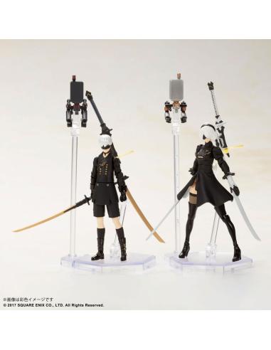Square-Enix NieR Automata Figura Plastic Model Kit 2B & 9S 7 cm
