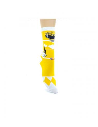 Calcetines Largos Power Ranger Amarillo Desko