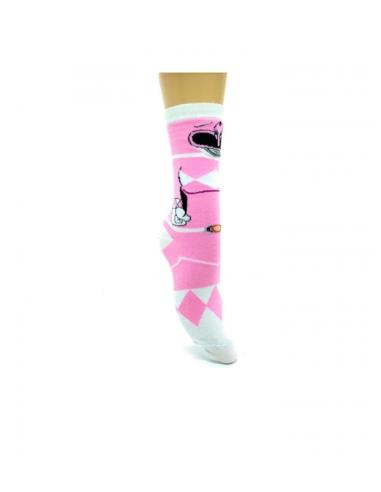 Calcetines Largos Power Ranger Rosa Desko