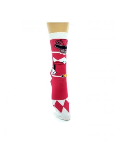 Calcetines Largos Power Ranger Rojo Desko