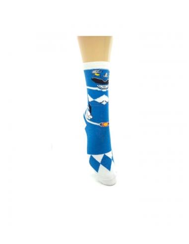 Calcetines Largos Power Ranger Azul Desko