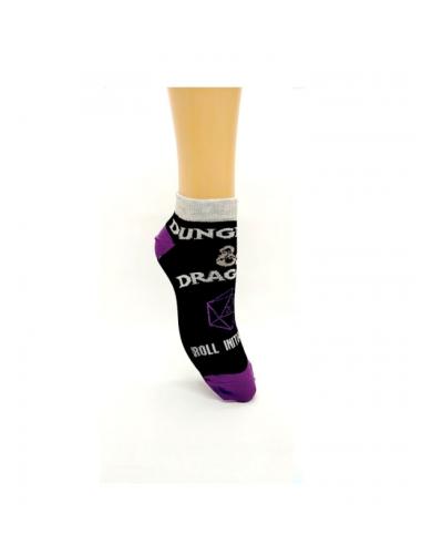 Calcetines Morados D&D Dungeons & Dragons Desko