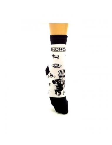 Calcetines Largos Blanco Monopoly Desko