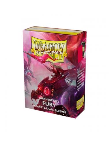 Fundas Small Fury 59mm X 86mm Japanese Matte Dual "Alaria, Commonwealth Champion" Rosa (60 Fundas) Dragon Shield