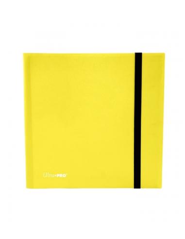 Carpeta 12 bolsillos -Pocket Eclipse PRO-Binder - Lemon Yellow Ultra Pro