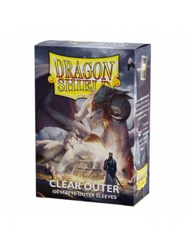 Fundas Standard Outer Sleeves Clear - Standar Size (100 fundas) Dragon Shield