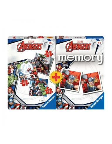 Pack puzzle + memory Marvel de Ravensburger