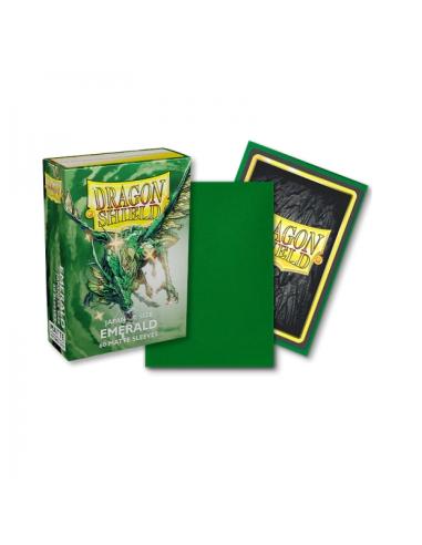 Fundas Small Matte Esmeralda (60 fundas) - Dragon Shield