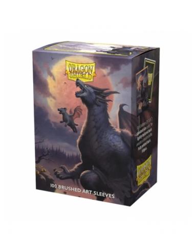 Fundas Standard Brushed Art  (100 unidades) Halloween 2023 (Ed. limitada) de Dragon Shield