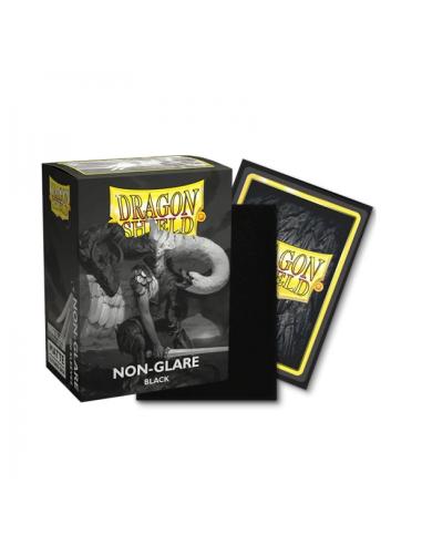 Fundas Standard Non Glare 63mm x 88mm Black - Dragon Shield
