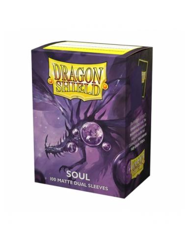 Fundas Standard Matte Metallic Purple / Soul (100 Fundas) - Dragon Shield