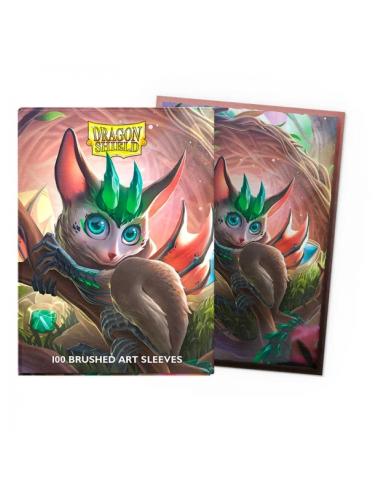 Fundas Standard Brushed Art - 63mm x 88mm The Bushdrake - Dragon Shield