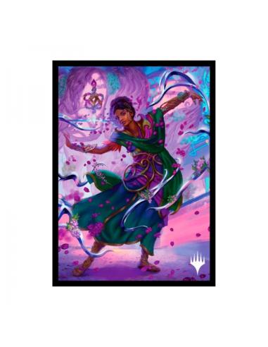 Fundas Standard (100 Fundas) Deck Protector Sleeves Commander A Aetherdrift Magic The Gathering - Ultra Pro