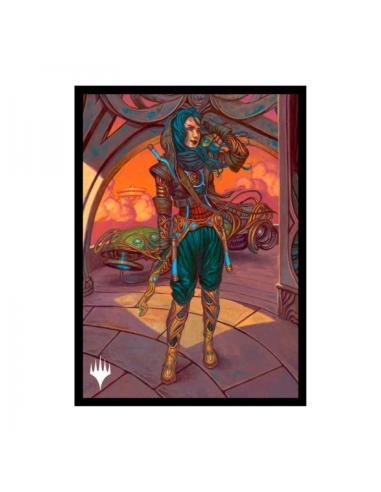Fundas Standard (100 Fundas) Deck Protector Sleeves Borderless Racer 1 Aetherdrift Magic The Gathering - Ultra Pro