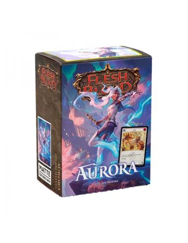 Fundas Standard Flesh and Blood Aurora (100 unidades) Dragon Shield